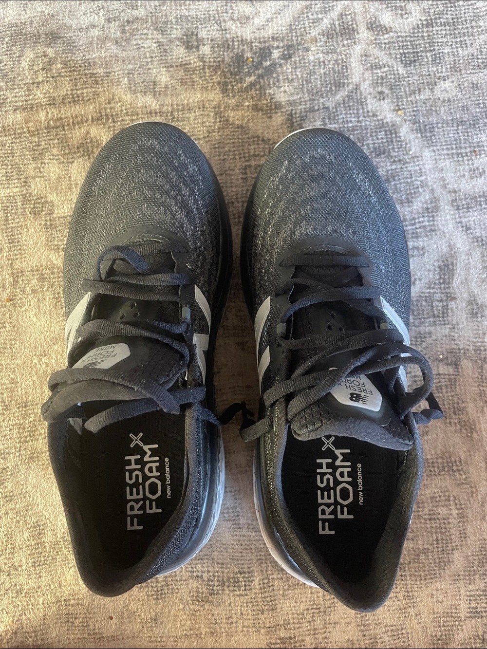 New Balance Men’s Fresh Foam Running Sneakers - Black & Gray